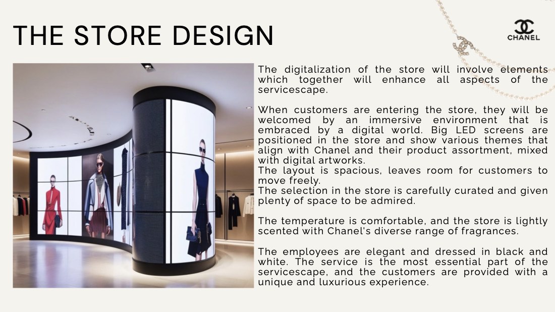 Chanel at the Piazza di Spagna, a servicescape problem, page 28