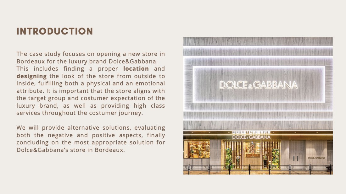 Dolce & Gabbana, a new boutique in Bordeaux, page 2