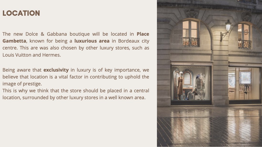 Dolce & Gabbana, a new boutique in Bordeaux, page 12