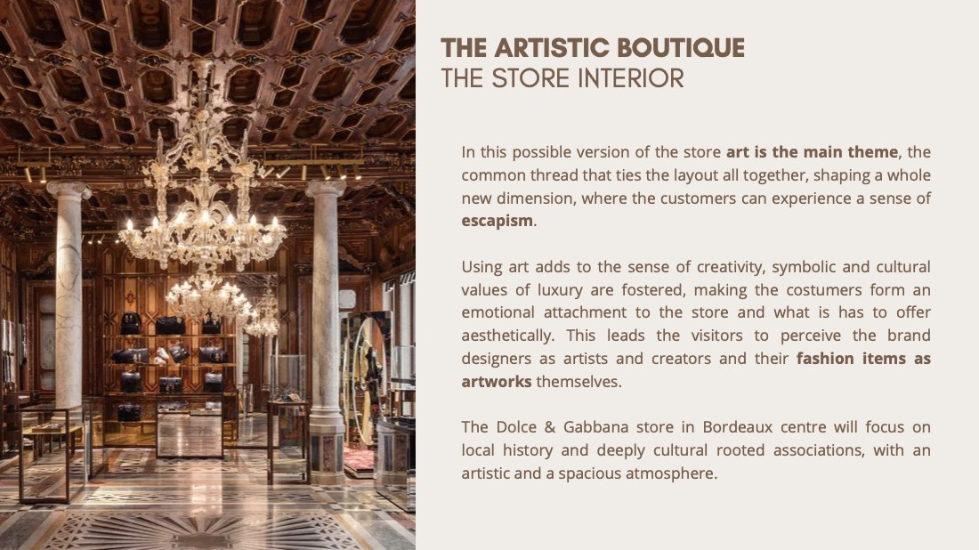 Dolce & Gabbana, a new boutique in Bordeaux, page 14
