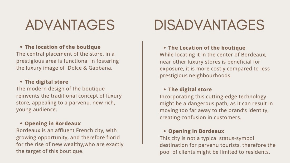 Dolce & Gabbana, a new boutique in Bordeaux, page 21