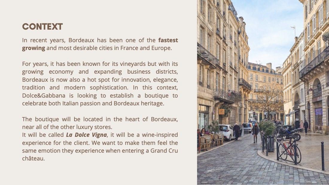 Dolce & Gabbana, a new boutique in Bordeaux, page 25