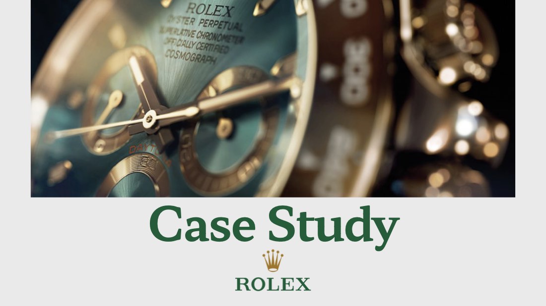 Cover of the deck: Rolex and Tudor, one house and two brands