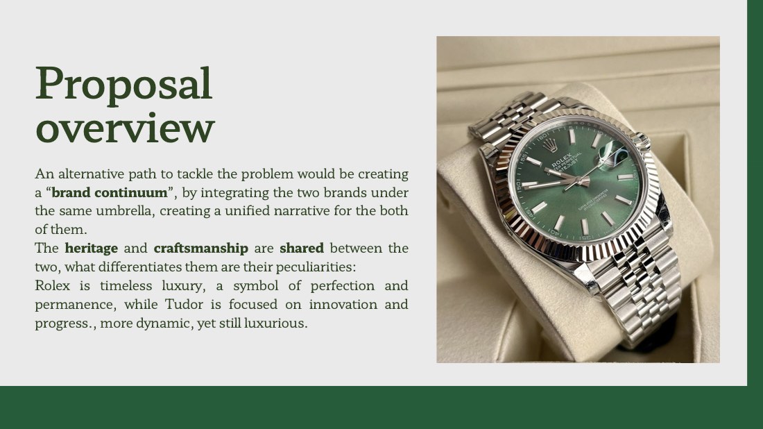 Rolex and Tudor, one house and two brands, page 25