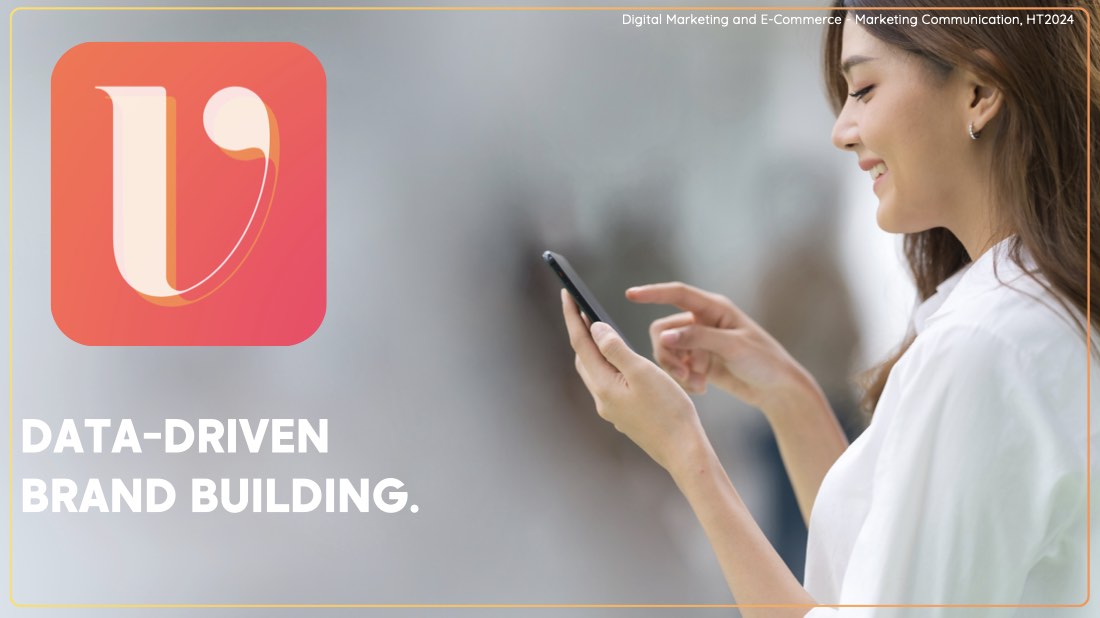 Cover of the deck: ViBs, building a brand on data